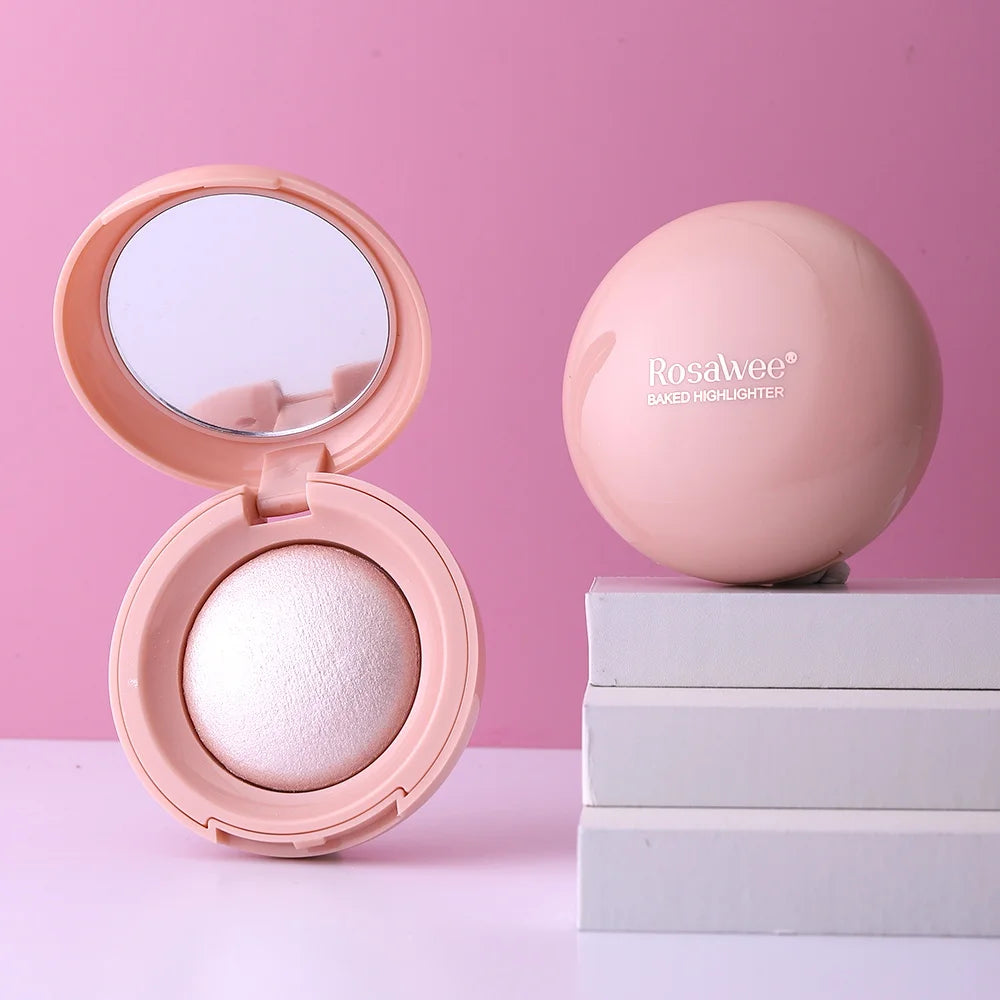 Long-lasting waterproof fine shimmer highlighter