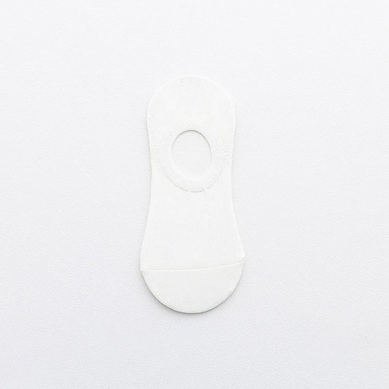 5Pairs Slippers Cotton Invisible Socks