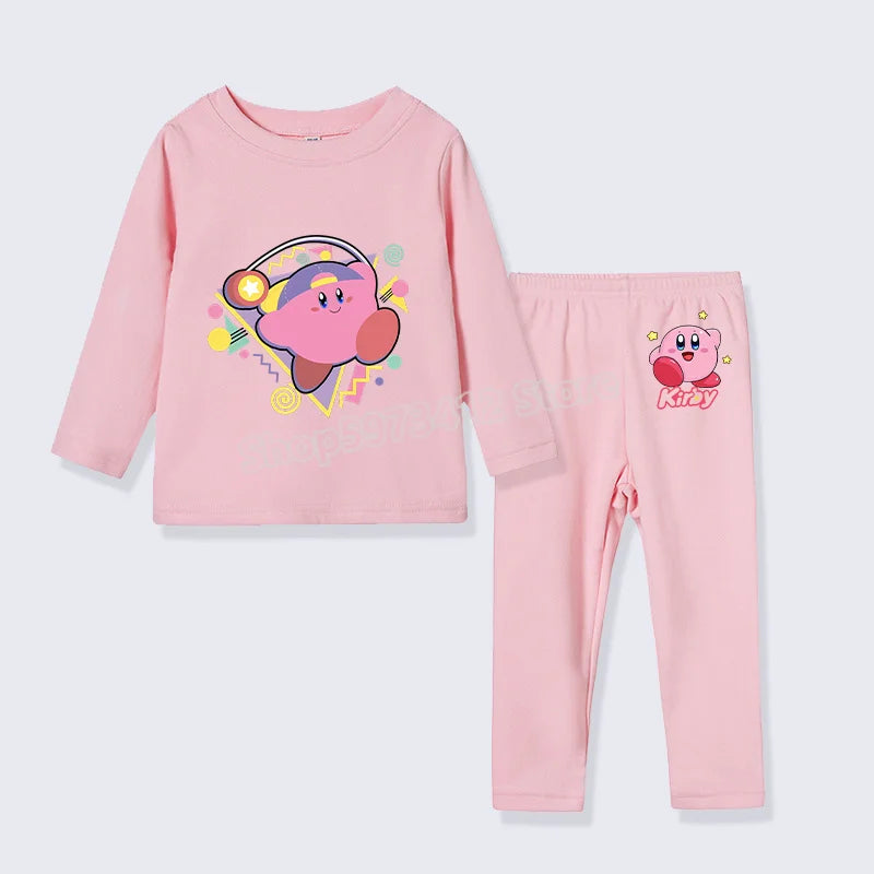 Kirby Anime Cartoons Pajamas