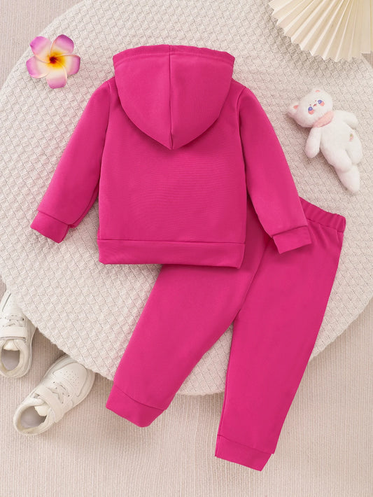Spring Fall Outfit Leopard Heart Print Hoodie Cute Casual Outfit Hooded Set