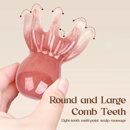 Octopus Head Massager Comb Head Meridian