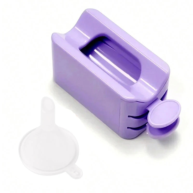 Nail Storage Box Plastic Desktop Drawer