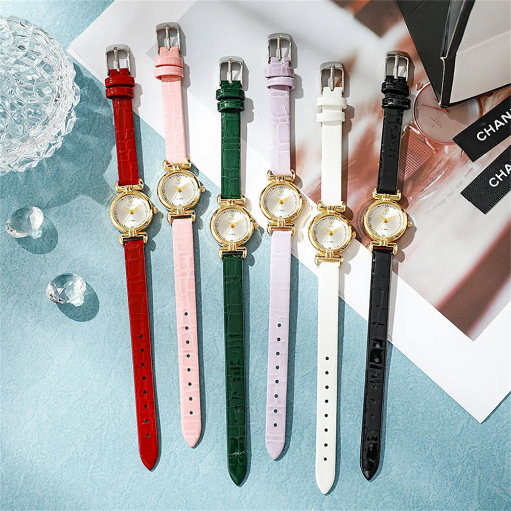 Small Simple Diamonds Quartz Wristwatch