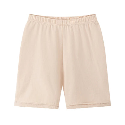 6/1 Pack Girls Solid Candy Safety Boxer