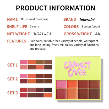 Curve Case Cream Eyebrow Cream Blush Highlighter Cosmetics