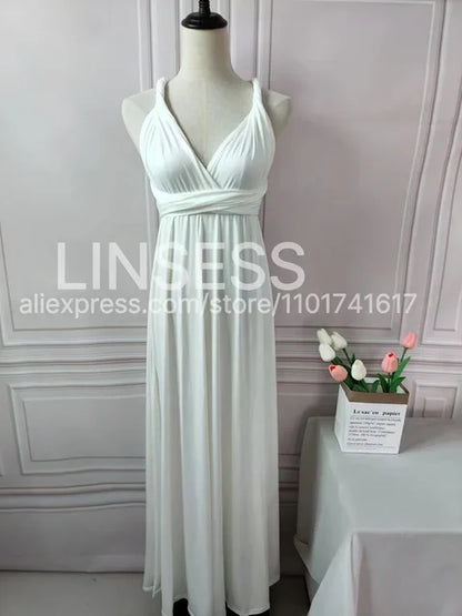 Rust Bridesmaid Dress Infinity Multiway Maxi Bridesmaid Dress