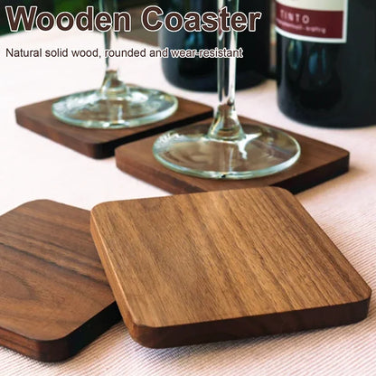 Wood Coasters Beech Coasters Heat Resistant