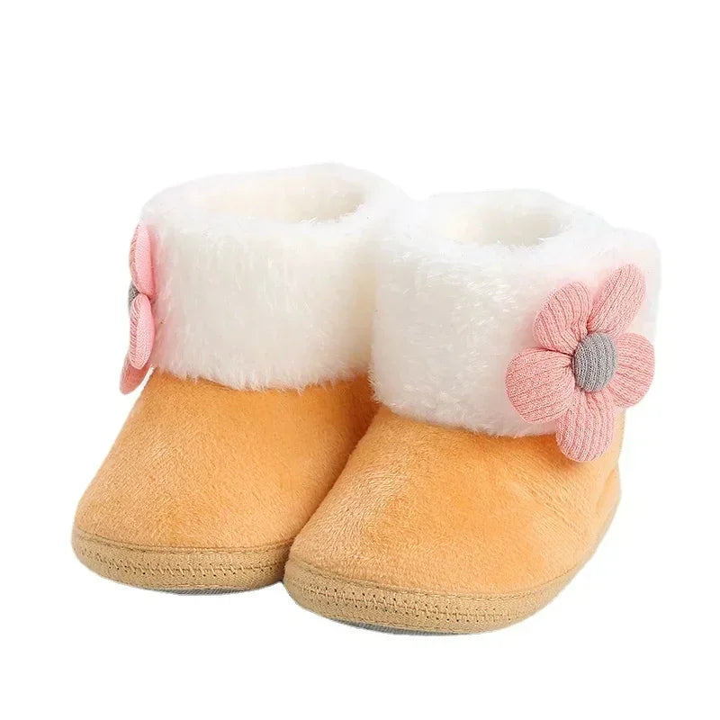 Newborn Baby Girls Boys Soft Snow Boots