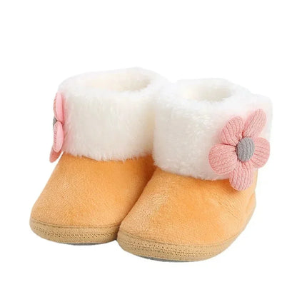 Newborn Baby Girls Boys Soft Snow Boots