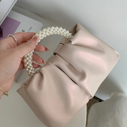 DANA Pearl Handle Clutch Bag