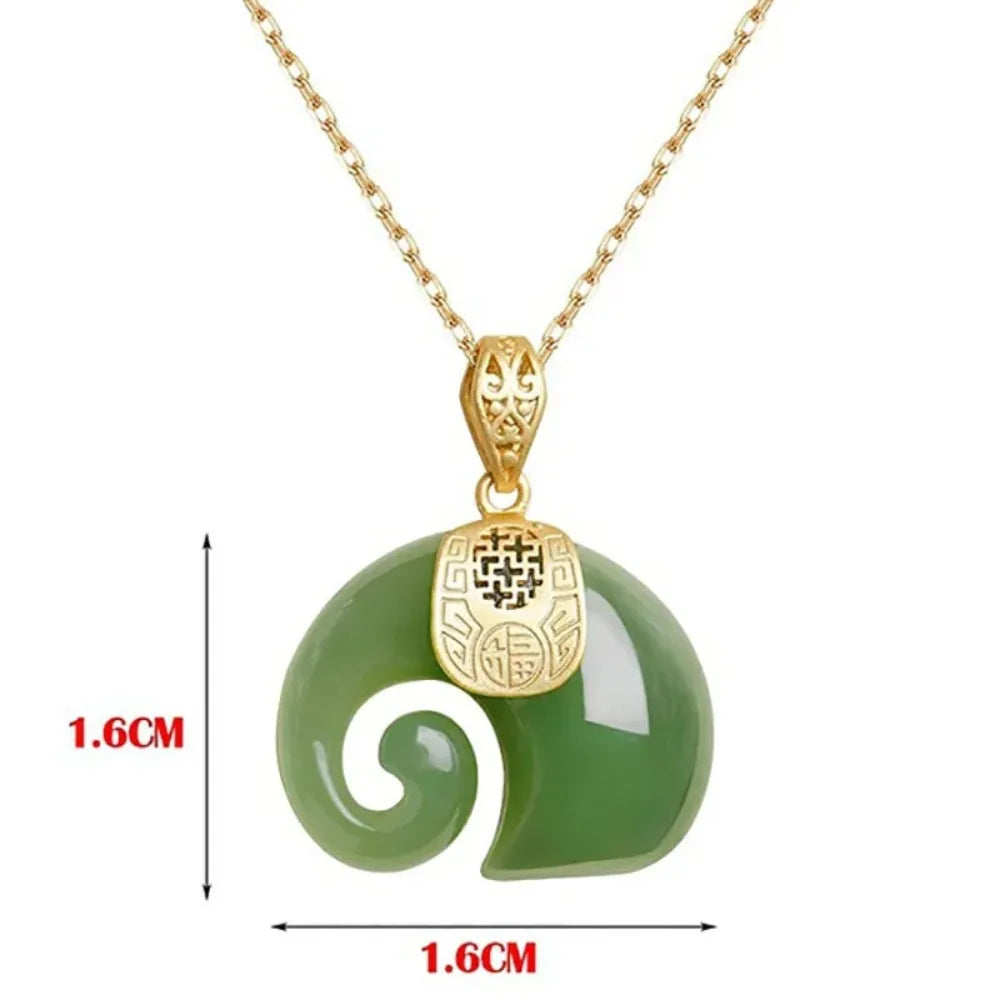 Choker Natural Stone 18K Gold Plated Necklace