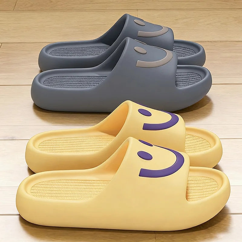Summer Thick Sole EVA Candy Color Slippers