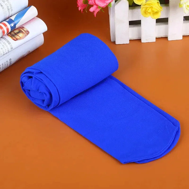 Red Pantyhose Stockings Slim Silk Socks