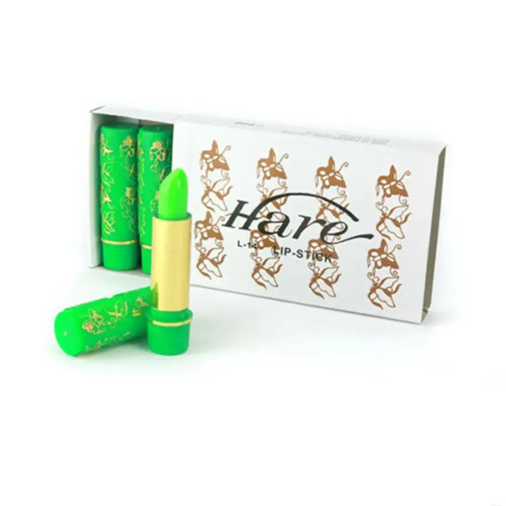 6Pcs Waterproof Lipstick Sexy Lip Stick Royal Pattern Vintage Embossed Lipstick Set