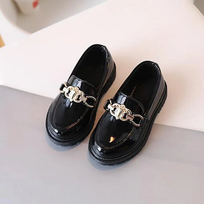 Princess Leather Soft Sole British Style Shoes