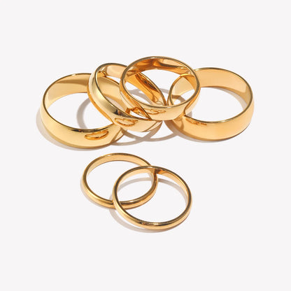 DANA 18K Gold Plated Silver Knuckle Ring