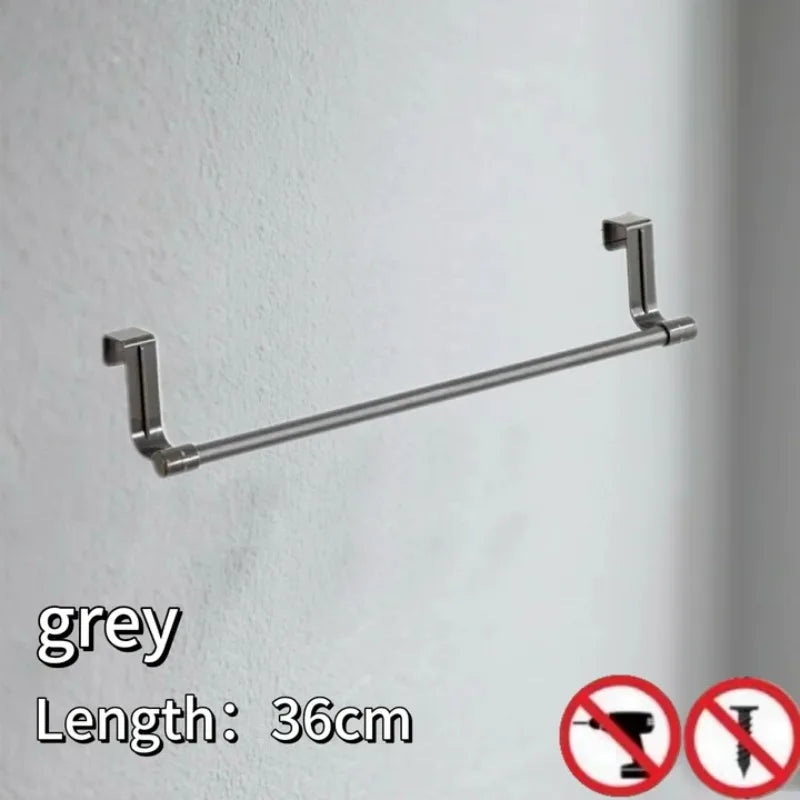 No Drill Hanging Towel Rack for Kitchen
