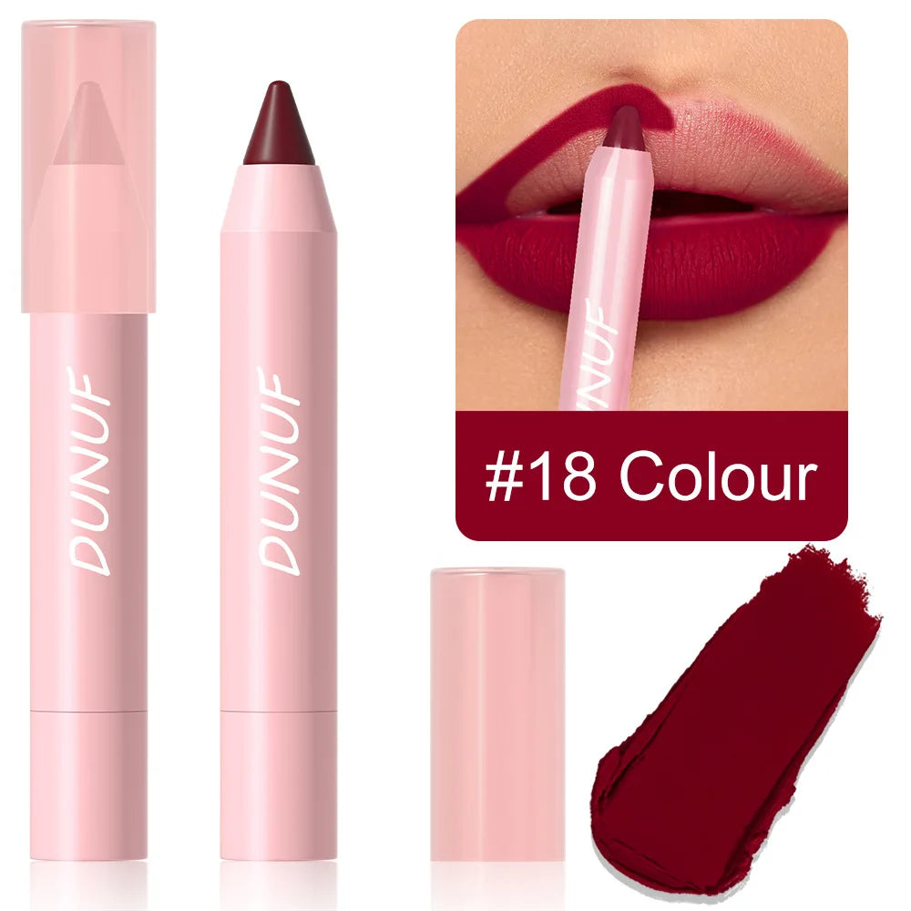 Waterproof Sexy Red Matte Contour Tint Lipstick