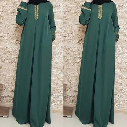 Muslim Islam Loose Casual Robe Abaya