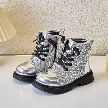 Princess Style British Short Side Zipper Elegant 26-36 Boots