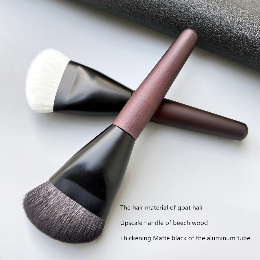 Shaped Sculpting Foundation Brush Contour Goat Hair Multifunctional