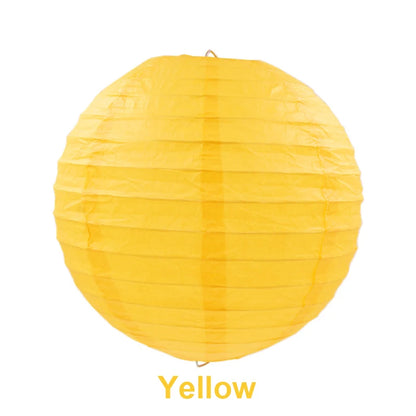 10/15/20/25/30cm Round Chinese Paper Lanterns Birthday Wedding Decor Gift