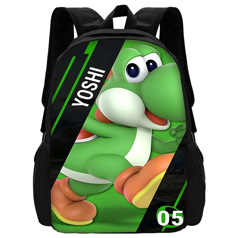 Anime Game Crazy M-M-Marios Backpack School Bags