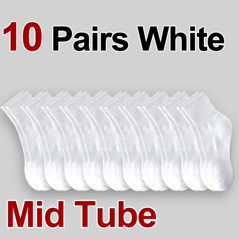 5/10/20 Pairs Round Neck Socks