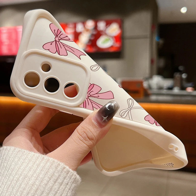 Bow Tie Silicone Case For Samsung Galaxy Cover