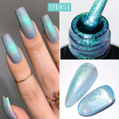 7ml Red Series Gel Nail Polish Glitter