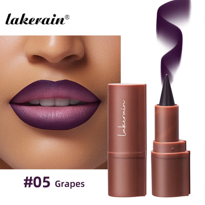 Matte Liner Lipstick Pen Gradient Lip Liner Red Brown Lipsticks