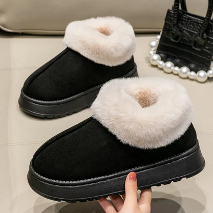 Fluffy Faux Fur Soft Slippers Shoes