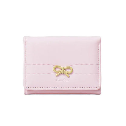 Cute Bow Small Card Holder wallet