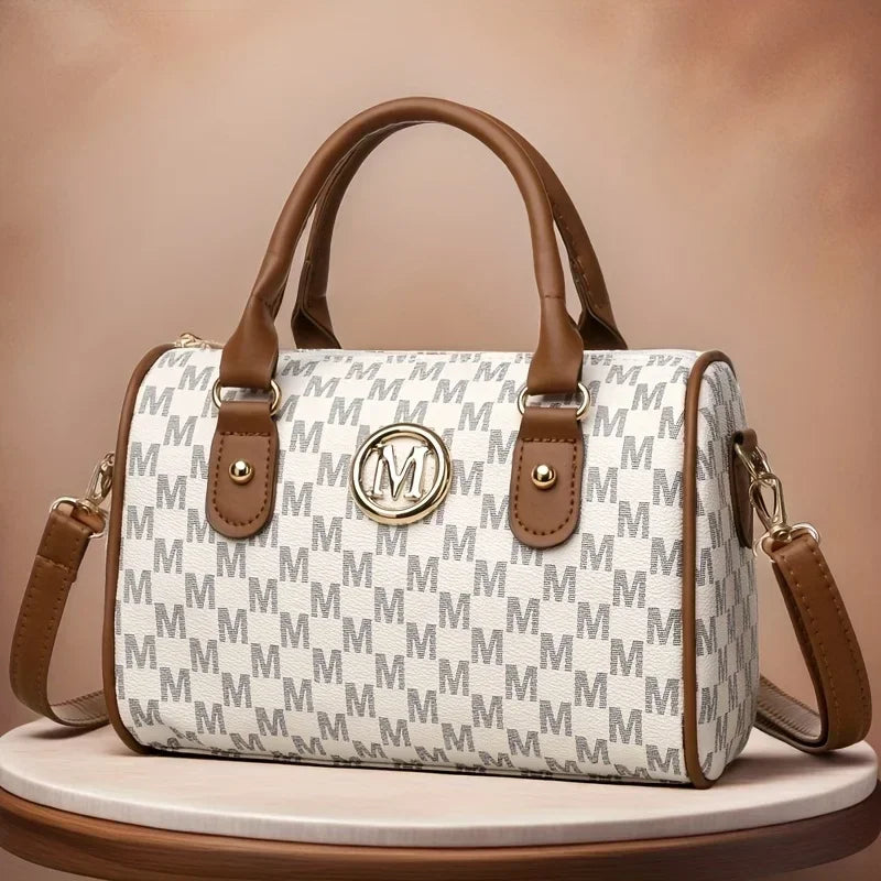 Faux Leather Handbag Shoulder Bag