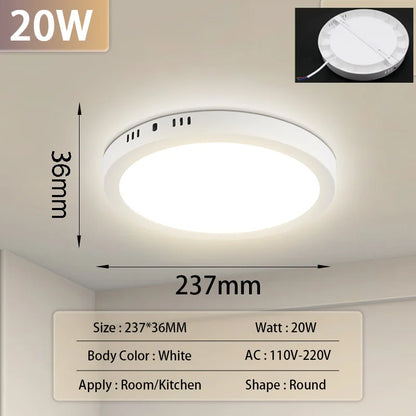 Led Ceiling Lamp Ultra Thin Panel Led Light