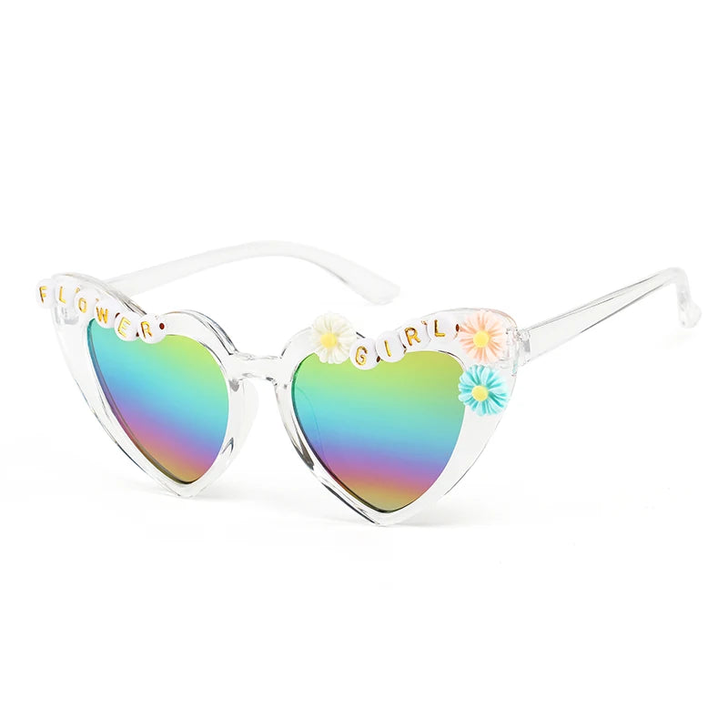 Square Cute Kids Toddler Lovely Colorful Rectange Sun Glasses