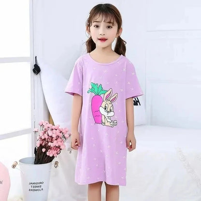 100% Cotton Cartoon Nightdress