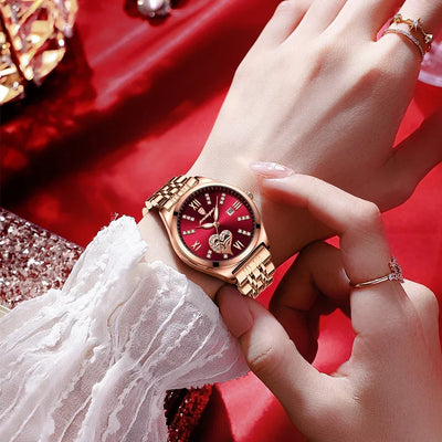 DANA Luxury Luminous Stainless Steel Watch