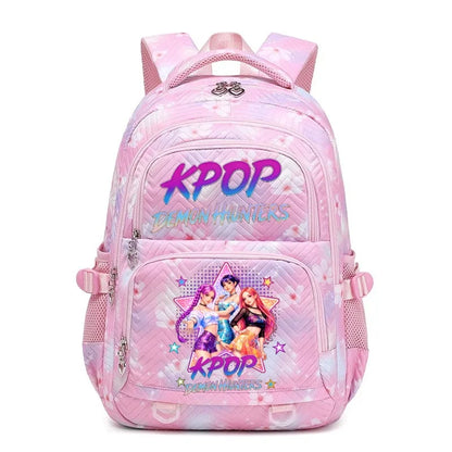 K-pop Demon Hunters Backpack Girls Boys Youth School Bags