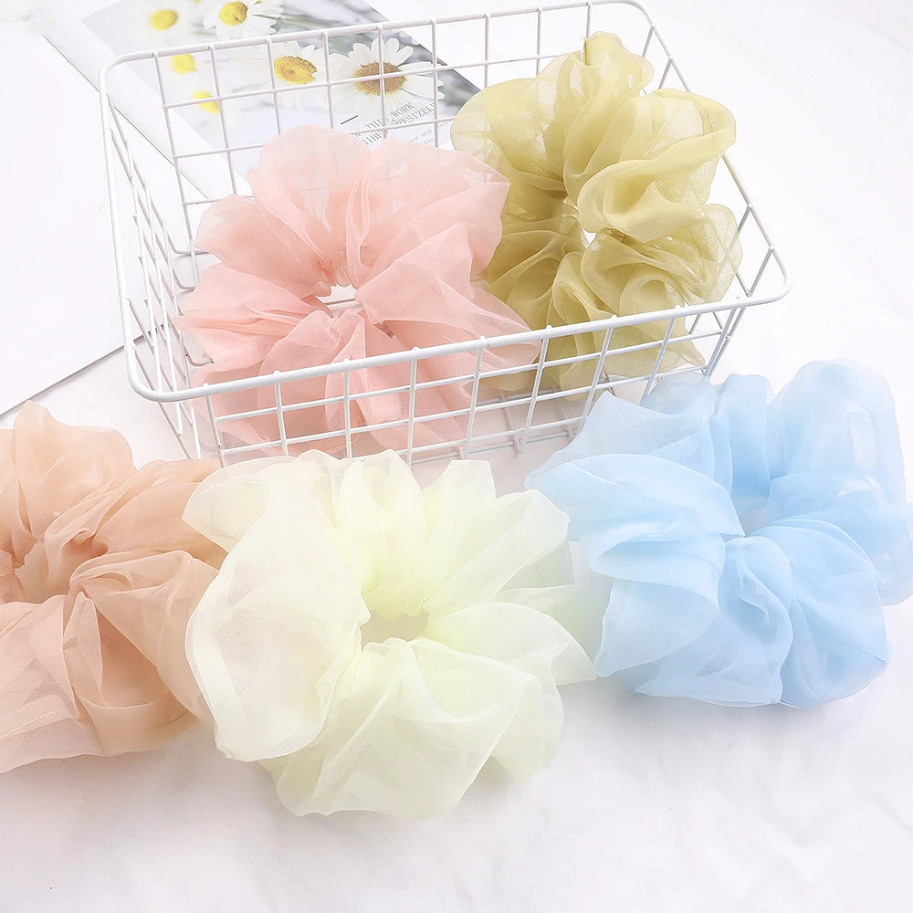 1 piece of oversized mesh large intestine hair ring