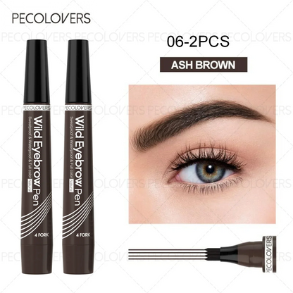 Waterproof Liquid Black Eyebrow Makeup Pencil