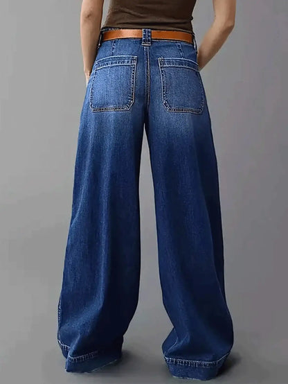 Loose-fitting Wide Leg Jeans