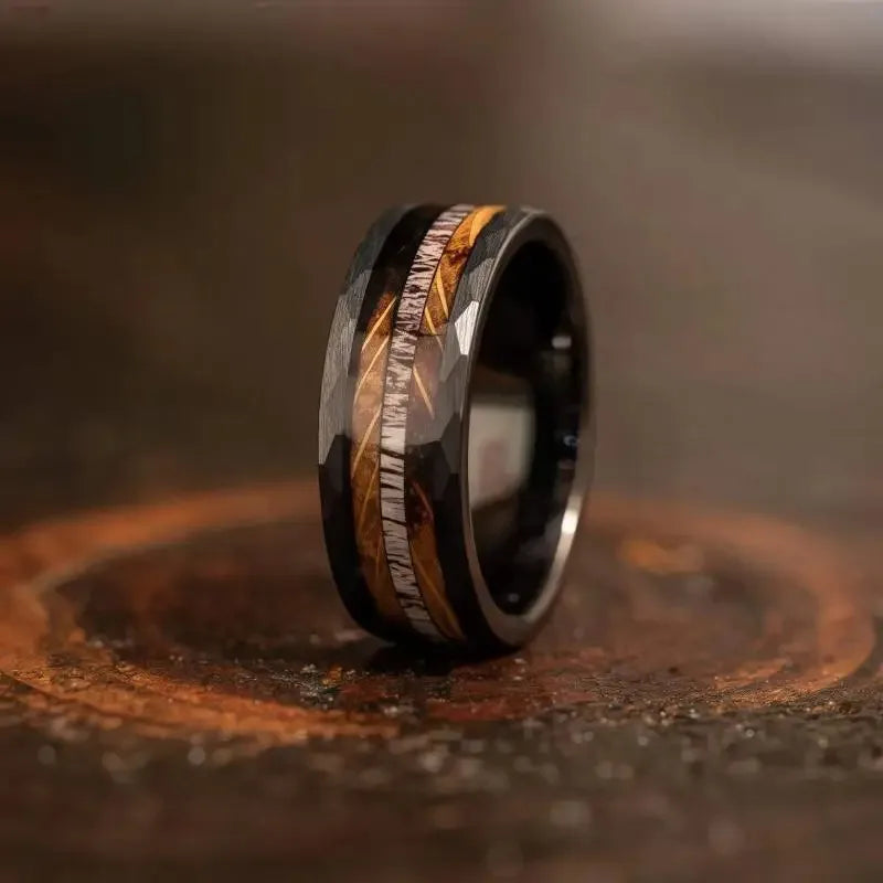 Black Stainless Steel Guitar String Rings