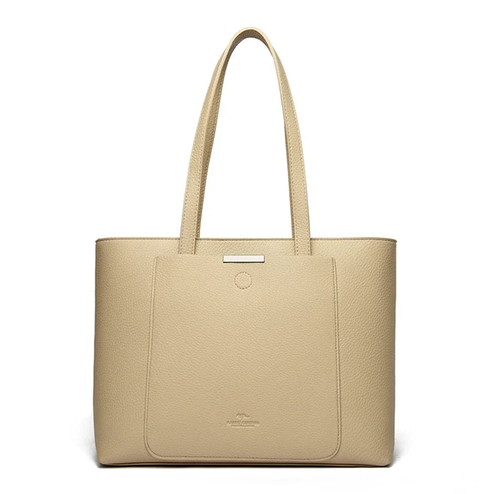 Genuine Soft Pu Leather Hand Luxury Tote Bag