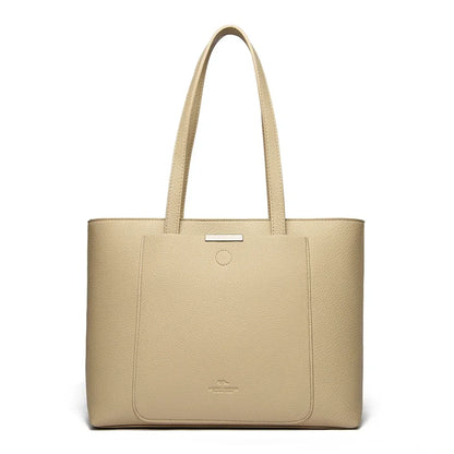 Genuine Soft Pu Leather Hand Luxury Tote Bag