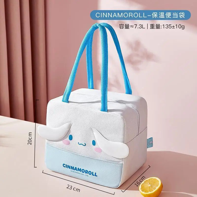Kawaii Hello Kitty My Melody Cinnamoroll lunch box