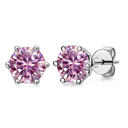 DANA 1/2/4CT VVS Russian Diamond Earrings