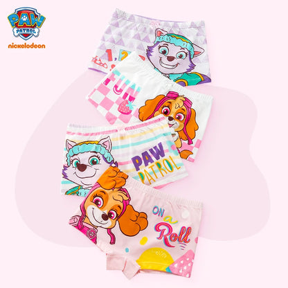 Genuine Paw Patrol 4PCS Kid Brief Cartoon Painting Underwear