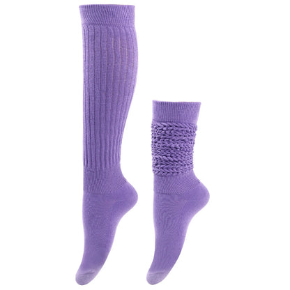 Thick Thermal Knee High Calf Cute Long Loose Slouch  Socks