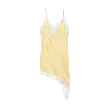 Slip Backless Short Satin Sexy Dress